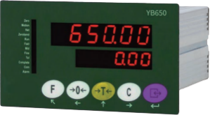 YB 650PL Weight Indicator – Panel-Mount Scale Display